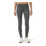 No Nonsense Womens Classic Leggings with Back Pockets Grey XL