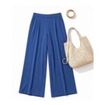Nomads Blue Wide Leg Trousers