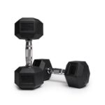 Northern Hex Dumbbells Set 1-10 Kg Rubber Coated