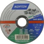Norton Expert Multi Purpose Cutting Disc 115 x 1 x 22mm – Collection only at Macclesfield & Bacup – Limited stock