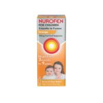 Nurofen For Children 3M-9Y, Kids Ibuprofen Orange 100ml