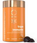 Nutriburst Triple Immunity Wellbeing Support Vegan & Sugar Free Gummies