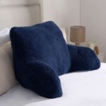 OHS Cuddle Cushion for Adults Navy Blue, Super Soft Pillows Cosy Supportive Post Surgery Snuggle Pillow for Adults Gaming Pillow for Bed