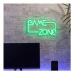 OHS Game Zone LED Sign – Green