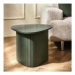 OHS Madison Ribbed Coffee Table, Woodland Green