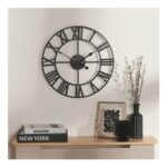 OHS Skeleton Wall Clock – Black