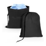OTraki 2-Pack Travel Laundry Bag 40x50cm Drawstring Foldable