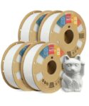 OVERTURE 4KG Bundle Matte PLA 3D Printer Filament 1.75mm, White x4 Sold by ARA3D EU FBA – Prime Exclusive