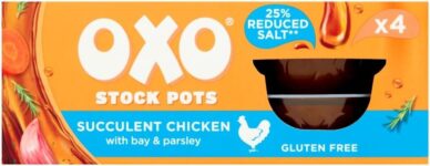 OXO Reduced Salt Chicken Stock Pot, 4 x 20 g (80 g Total)