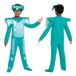 Official Minecraft Diamond Armour Fancy Dress by Disguise Ages 3-8