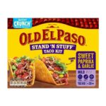 Old El Paso Stand N Stuff Taco Kit Sweet Paprika & Garlic 312g