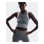 On Womens Studio Knit Crop – Rock Glacier