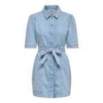 Onlvibbe Ss Belt DNM Dress SIK Noos