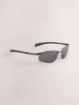Onyx Black UV Protected Polarised Wrap Around Sunglasses – Free C&C