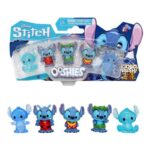 Ooshies Stitch Collectibles 5-Pack Pencil Toppers, Gold Limited Edition