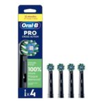 Oral-B Cross Action Electric Toothbrush Heads, 4 Pack, Black – £7.98 S&S