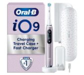 Oral-B iO 9 Electric Toothbrush & Travel Charging Case – Rose Quartz