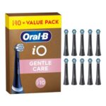 Oral-B iO Gentle Care Black Replacement Brush Heads, 10-Pack – £38 S&S
