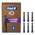 Oral-B iO Radiant White Brush Heads, Angled Bristles, 6 Pack – £26.60 S&S