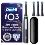 Oral-B iO3 Black Electric Toothbrush Holiday Gift Pack