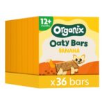 Organix Banana Oaty Snack Bars, 6 X 23 G Bars – £9.99 S&S