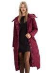 Orolay Womens Down Coat 2001Y, Long Winter Jacket, White, Size 10-12