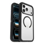 OtterBox Defender XT Case for iPhone 18/17 Pro Max, Clear/Black