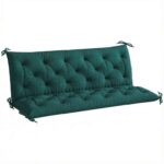 Outsunny 3 Seater Garden Bench / Swing Seat Cushion, 98 x 150cm (Green)