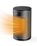 PALINTH 1500W, 4 Modes ECO Fan Heater, Low Energy Space Heater, Ceramic Thermostat, Overheat & Tip Over Protection, 8H Time. SB MUSTRUE/FBA