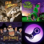 PC-Steam Day of the Tentacle / or Grim Fandango / or Full Throttle (Remastered) – PEGI 7-12 – Price Each (or £5.91 Bundle)