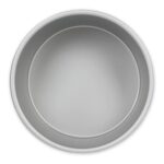 PME round Cake Pan, 7 In, 178 Mm, Aluminium, Silver