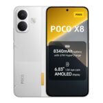 POCO X8, Smartphone 8G256GB, White, 8340mAh battery 67W Charging