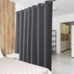 PONY DANCE Thermal Blackout Door Curtain, Grey, W100 x L84 Inch, 1 Panel – Sold by RYB HOME EU / FBA