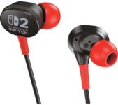 POWERA Gaming Earbuds for Nintendo Switch 2 – Black – Free C&C