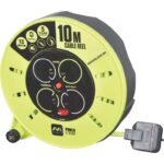 PRO XT CMU10134SL-XD 13A 4-Gang 10m Cassette Reel 240V (3406G) 5 Year Guarantee