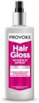 PROVOKE Hair Gloss High-Shine Coat Wonder Spray 200ml, For Shine And Finish, Lasting Gloss And Polish