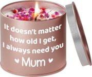 PRSTENLY Mum Gifts, 9OZ Lavender Candle Gifts for Mum on Birthday Christmas Mothers Day from Daughter Son, Mummy Presents