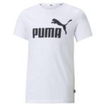 PUMA Boys Ess Logo Tee B Tee – Sz 128