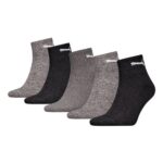 PUMA Unisex Classic Sock Anthracite / Mel Grey, UK 3-5