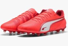 PUMA Unisex King Match Fg/Ag Soccer Shoes Size UK9