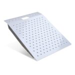 PURFINO 74cm X 61cm Shed Ramp for Riding Mower