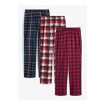 Pack of 3 Cotton Pyjama Bottoms