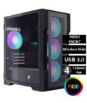 Palicomp AMD Crossfire Gaming PC – Ryzen 5 9600X, RX 9070 XT 16GB, 32GB DDR5, 2TB NVMe