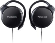 Panasonic RP-HS46E-K Slim Clip on Earphones – Black