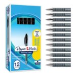 Paper Mate Flexgrip Ultra Retractable Ballpoint Pens, 1.0mm, Black – £11.39 S&S