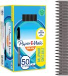 Paper Mate InkJoy 100ST Ballpoint Pens Medium Point (1.0mm) Black 50 Count