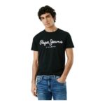 Pepe Jeans Original Stretch Slim Fit T-Shirt – Black (Size L)