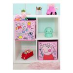 Peppa Doodles Pink 2 Pack Storage Box