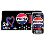Pepsi Max No Sugar Cola Cans (24 x 330ml) – Clubcard Price