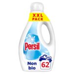 Persil Non Bio Laundry Washing Liquid Detergent 62 washes XXL (1.674 L)